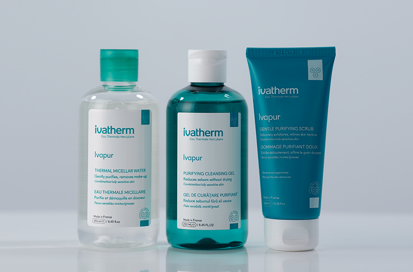 Produse Ivatherm pentru curatarea fetei